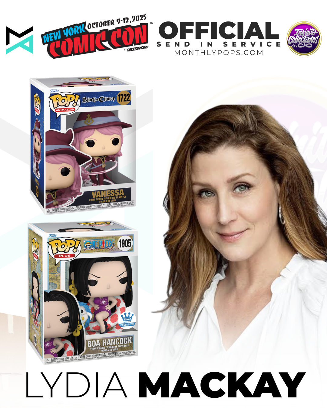 Lydia Mackay NYCC Autograph Signing