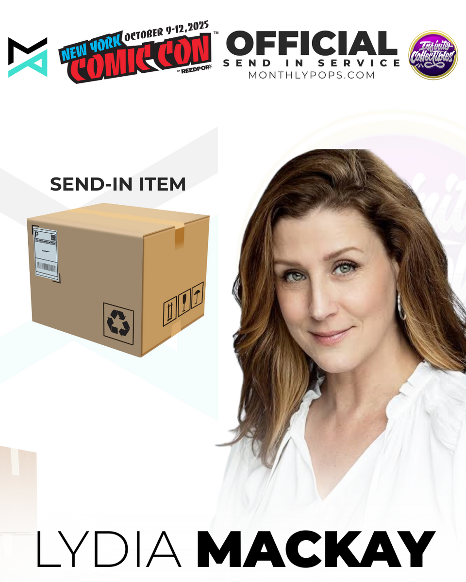 Lydia Mackay NYCC Autograph Signing – Monthly Pops