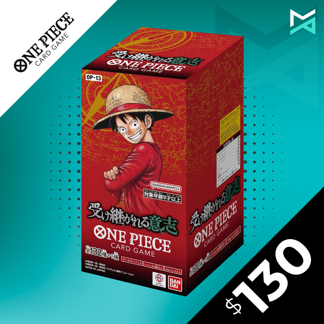 JPN One Piece Carrying on his Will Booster Box OP13 [ARRIVES MARCH