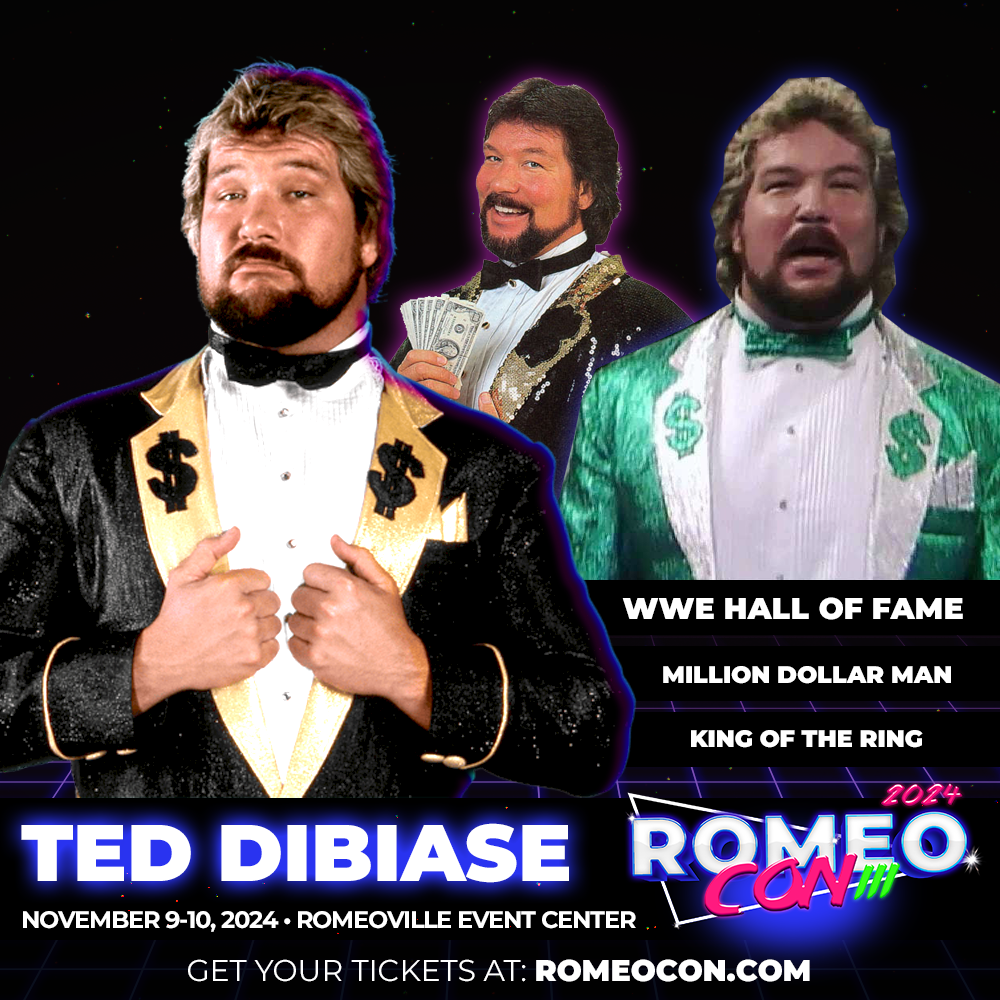 Ted DiBiase Official Autograph Send-In Service - RomeoCon 2024