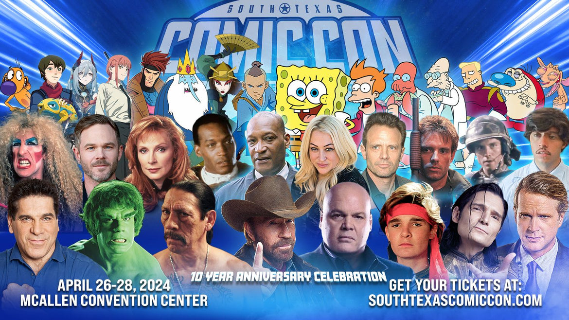 MAS is the official partner of South Texas Comic Con Monthly Pops