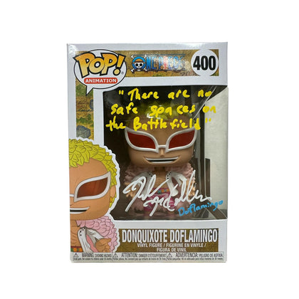 Robert McCollum Autographed Funko Pop Anime One Piece Witnessed MAS COA