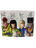 DBZ Androids Cast Quadruple Signed 8x10 Print MAS COA