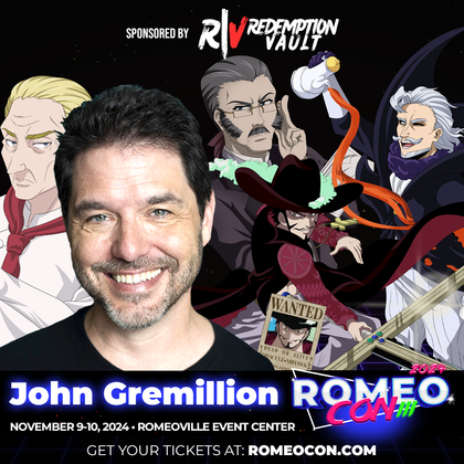 John Gremillion Official Autograph Send-In Service - RomeoCon 2024