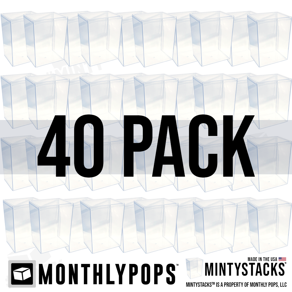 40-PACK MINTYSTACKS FOR 4" Funko Pops